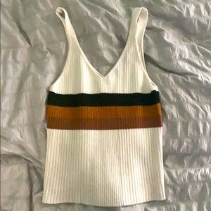 Stripe crop top